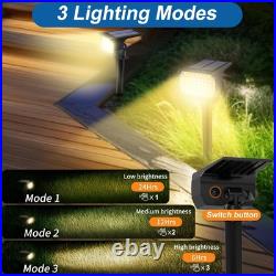 Solar Spot Lights Outdoor Waterproof IP65, 12 Pack 12 Pack, Warm White Solar Spot Lights Outdoor Waterproof IP65, 12 Pack 12 Pack, Warm White