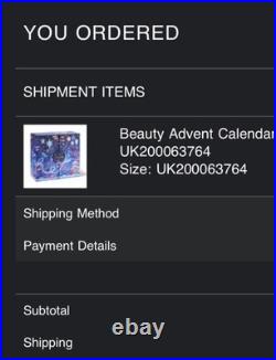 Space NK Beauty advent calendar 2026 worth 1580$ NO IMPORT FEES