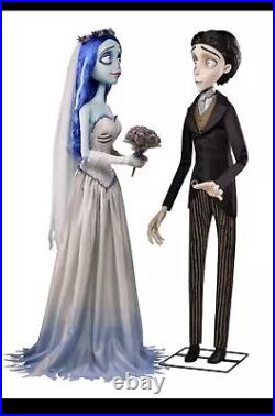 Spirit Halloween 5.8 Ft Emily and 6 Ft Victor Animatronic- Corpse Bride