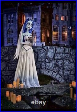 Spirit Halloween 5.8 Ft Emily and 6 Ft Victor Animatronic- Corpse Bride