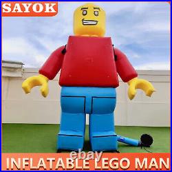 Standing Bricks-Minifigs inflatable lego man for game advertising Standing Bricks-Minifigs inflatable lego man for game advertising