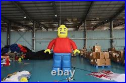 Standing Bricks-Minifigs inflatable lego man for game advertising Standing Bricks-Minifigs inflatable lego man for game advertising