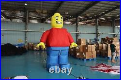 Standing Bricks-Minifigs inflatable lego man for game advertising Standing Bricks-Minifigs inflatable lego man for game advertising