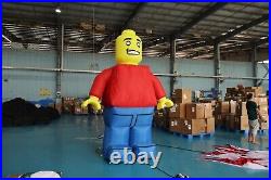 Standing Bricks-Minifigs inflatable lego man for game advertising Standing Bricks-Minifigs inflatable lego man for game advertising