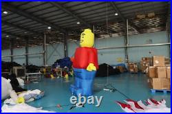 Standing Bricks-Minifigs inflatable lego man for game advertising Standing Bricks-Minifigs inflatable lego man for game advertising