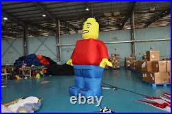 Standing Bricks-Minifigs inflatable lego man for game advertising Standing Bricks-Minifigs inflatable lego man for game advertising