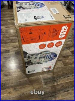 Star Wars 3.5ft Animated LED R2-D2 with Sound and Light Effects IN HAND
