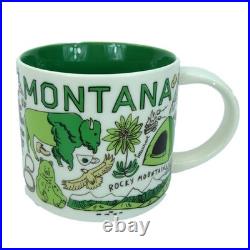 Starbucks MONTANA Been There Series Across the Globe 14 Ounces, Green