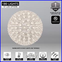 Starlight Sphere LED Christmas Light Ball Indoor Outdoor Holiday Party Lighting