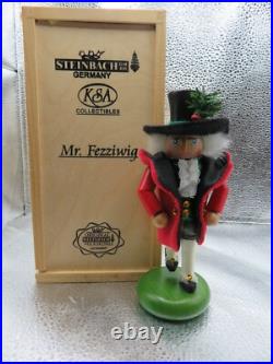 Steinbach Limited EdITION- MR FEZZIWIG-01037/ 7500 - 5.5 tall NIB-FREE SHIP