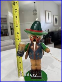 Steinbach Lowenbrau Drummer German Wooden Nutcracker Hand Painted 11 in