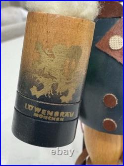 Steinbach Lowenbrau Drummer German Wooden Nutcracker Hand Painted 11 in
