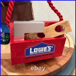Steinbach Lowes Exclusive Nutcracker S1332 Chubby Handyman Germany Wood Decor