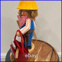 Steinbach Lowes Exclusive Nutcracker S1332 Chubby Handyman Germany Wood Decor