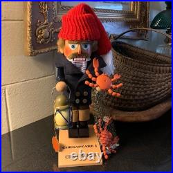 Steinbach Nutcracker 16 Crab Picker Handmade Germany S966 with Tag & Box Signed