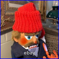 Steinbach Nutcracker 16 Crab Picker Handmade Germany S966 with Tag & Box Signed