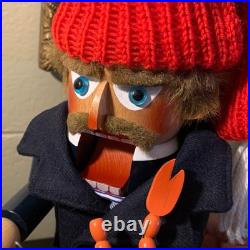Steinbach Nutcracker 16 Crab Picker Handmade Germany S966 with Tag & Box Signed
