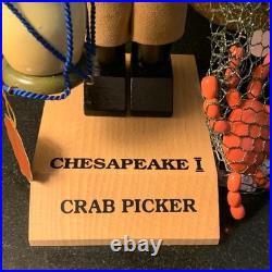 Steinbach Nutcracker 16 Crab Picker Handmade Germany S966 with Tag & Box Signed