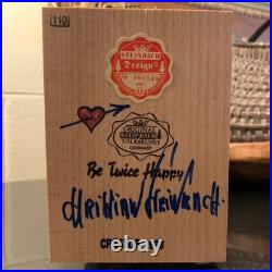 Steinbach Nutcracker 16 Crab Picker Handmade Germany S966 with Tag & Box Signed