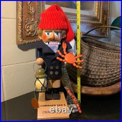 Steinbach Nutcracker 16 Crab Picker Handmade Germany S966 with Tag & Box Signed