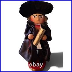 Steinbach Nutcracker S1657 Martin Luther handmade in Germany with tag