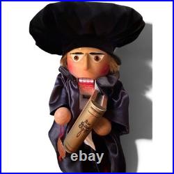 Steinbach Nutcracker S1657 Martin Luther handmade in Germany with tag
