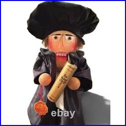 Steinbach Nutcracker S1657 Martin Luther handmade in Germany with tag