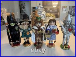 Steinbach Wizard of Oz Nutcracker Complete 5 Pc Set Handmade Germany