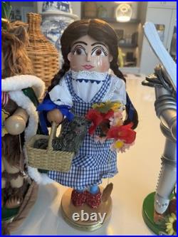 Steinbach Wizard of Oz Nutcracker Complete 5 Pc Set Handmade Germany