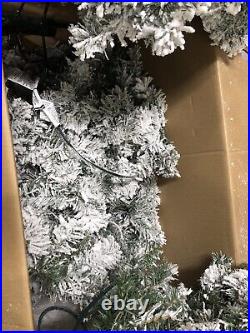 Sterling 5832-75C 7.5 ft. Lightly Flocked Mckinley Pine Christmas Tree