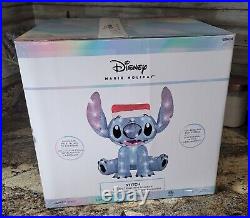 Stitch Disney Magic Holiday LED Lighted Tinsel Yard Sculpture Decor Christmas
