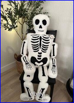 Storehouse Oversized Skeleton Pillow Halloween 30 X 60 NWT Preorder