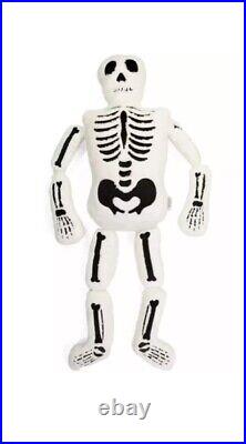 Storehouse Oversized Skeleton Pillow Halloween 30 X 60 NWT Preorder