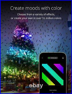 Strings App Controlled 157 Feet Smart Christmas Lights with 600 RGB Leds and Gre