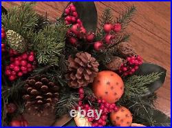 Stunning Custom Williamsburg Christmas Wreath Handmade In America