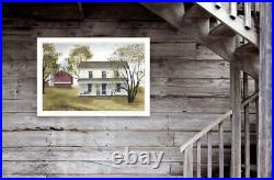Summer Afternoon by Billy Jacobs Ready to Hang Framed Print White Frame