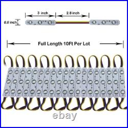 Super Bright Waterproof RGB 5050 SMD 3 LED Module Light Store Club Sign Lamp