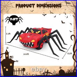 Super Giant Red 14.8FT Halloween Inflatables Spider Car Outdoor Decorations