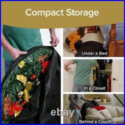 Superstar Santa Deluxe Pop-Up Christmas Tree withNorth Star Projector, 7 Feet