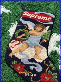 Supreme Christmas Stocking Blue FW20 Cherub RARE