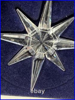 Swarovski 1995 Annual Snowflake Christmas Ornament Crystal Box