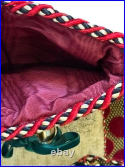 Sweet Dreams Neiman Marcus Christmas Stocking Luxury Velvet GNOME ELF Large