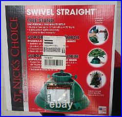 Swivel Straight The One Minute Christmas Tree Stand Holds Up to 10' 100 lb Trees