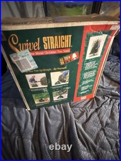 Swivel Straight The One Minute Christmas Tree Stand Up to 10' 100lb Used