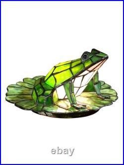 TA101231 Frog Lily Accent Lamp, 7.50x12.00x12.00, Green