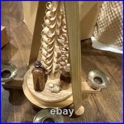 Table pyramid Birth of Christ Pyramid Expertic Original Erzgebirge 01668 Nativit