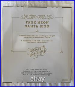 Target LED SOLD OUT! Wondershop Waving #SANTA Neon Christmas Sign NEW 2024 Target LED SOLD OUT! Wondershop Waving #SANTA Neon Christmas Sign NEW 2024