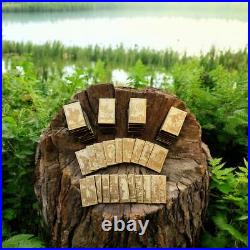 Tarot Deck Wood Cards Set of 78 Raw Wood 2x3in each