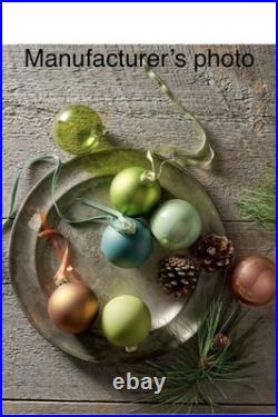 Terrian For Anthropologie Glass Ball Ornaments Rainbow SET 25 Midi (2.75) NEW