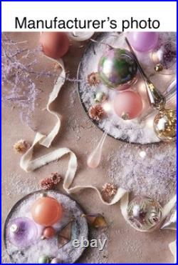 Terrian For Anthropologie Glass Ball Ornaments Rainbow SET 25 Midi (2.75) NEW